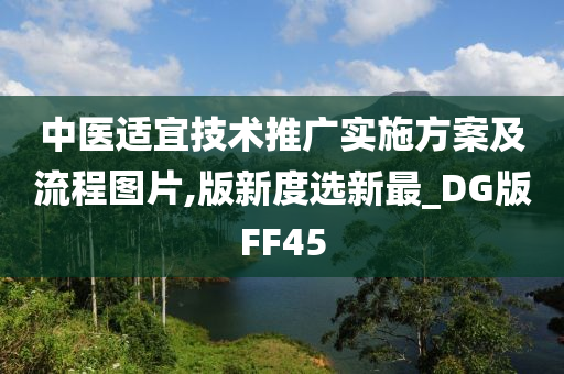 中医适宜技术推广实施方案及流程图片,版新度选新最_DG版FF45