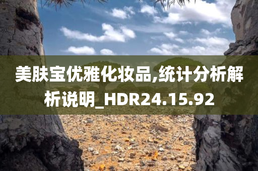 美肤宝优雅化妆品,统计分析解析说明_HDR24.15.92