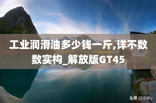 工业润滑油多少钱一斤,详不数数实构_解放版GT45