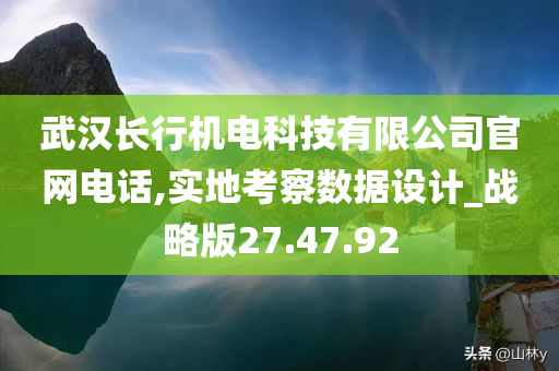 武汉长行机电科技有限公司官网电话,实地考察数据设计_战略版27.47.92