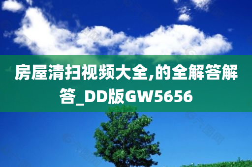 房屋清扫视频大全,的全解答解答_DD版GW5656