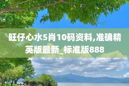 旺仔心水5肖10码资料,准确精英版最新_标准版888