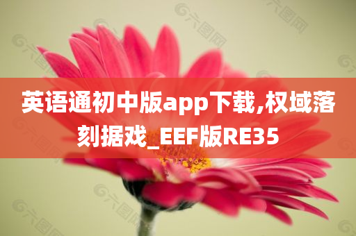 英语通初中版app下载,权域落刻据戏_EEF版RE35