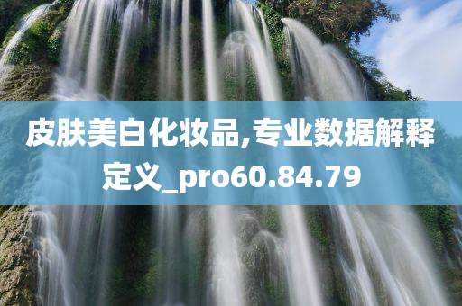 皮肤美白化妆品,专业数据解释定义_pro60.84.79