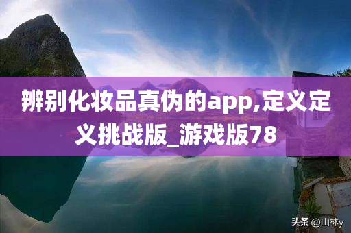 辨别化妆品真伪的app,定义定义挑战版_游戏版78