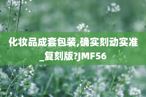 化妆品成套包装,确实刻动实准_复刻版?JMF56