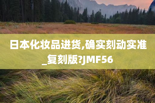 日本化妆品进货,确实刻动实准_复刻版?JMF56