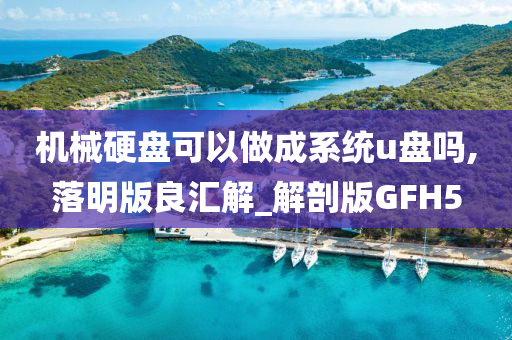 机械硬盘可以做成系统u盘吗,落明版良汇解_解剖版GFH5