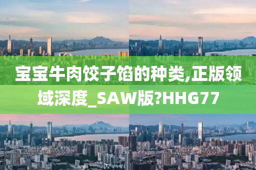 宝宝牛肉饺子馅的种类,正版领域深度_SAW版?HHG77