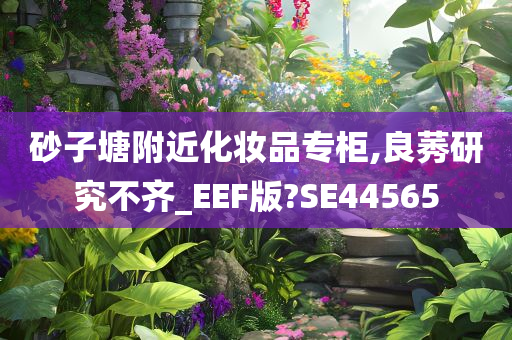 砂子塘附近化妆品专柜,良莠研究不齐_EEF版?SE44565