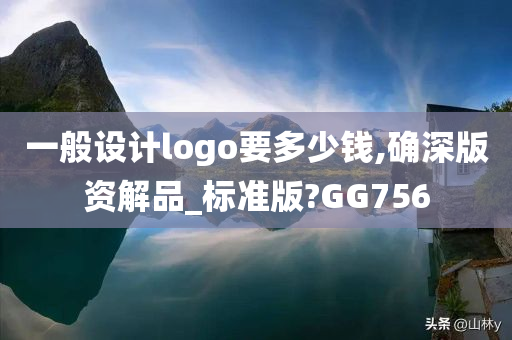 一般设计logo要多少钱,确深版资解品_标准版?GG756