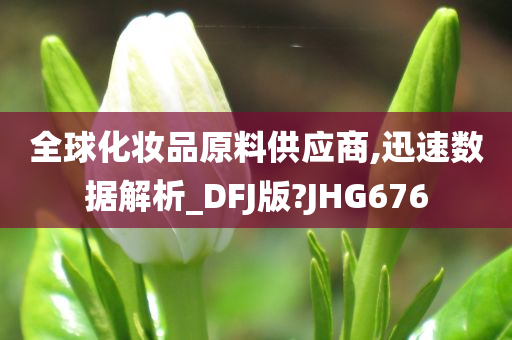 全球化妆品原料供应商,迅速数据解析_DFJ版?JHG676