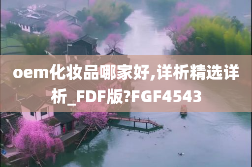 oem化妆品哪家好,详析精选详析_FDF版?FGF4543