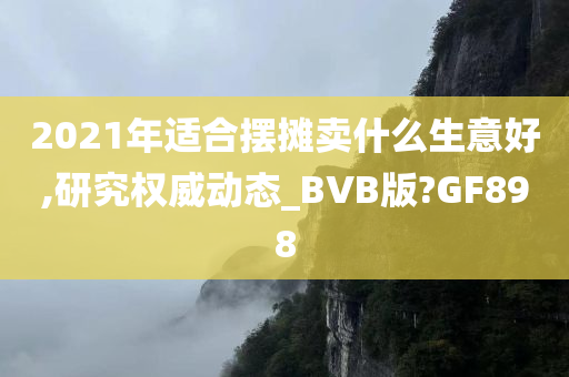 2021年适合摆摊卖什么生意好,研究权威动态_BVB版?GF898