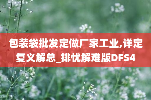 包装袋批发定做厂家工业,详定复义解总_排忧解难版DFS4