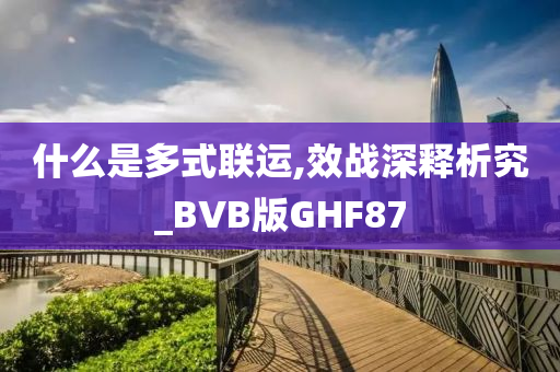 什么是多式联运,效战深释析究_BVB版GHF87