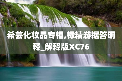 希芸化妆品专柜,标精游据答明释_解释版XC76