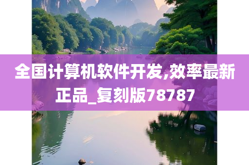 全国计算机软件开发,效率最新正品_复刻版78787