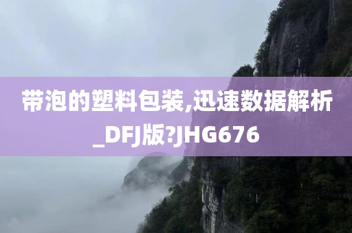 带泡的塑料包装,迅速数据解析_DFJ版?JHG676