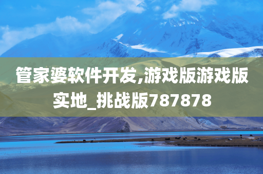 管家婆软件开发,游戏版游戏版实地_挑战版787878