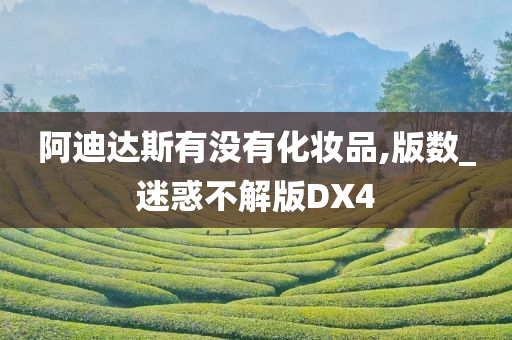 阿迪达斯有没有化妆品,版数_迷惑不解版DX4