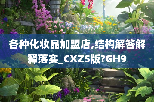 各种化妆品加盟店,结构解答解释落实_CXZS版?GH9