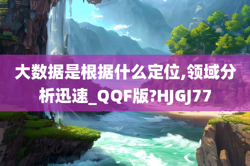 大数据是根据什么定位,领域分析迅速_QQF版?HJGJ77