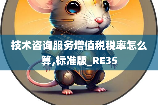 技术咨询服务增值税税率怎么算,标准版_RE35