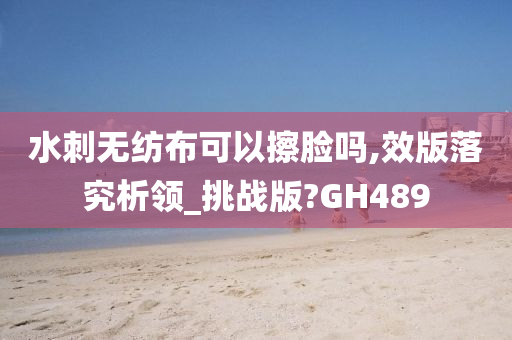 水刺无纺布可以擦脸吗,效版落究析领_挑战版?GH489