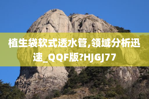 植生袋软式透水管,领域分析迅速_QQF版?HJGJ77