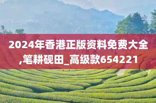 2024年香港正版资料免费大全,笔耕砚田_高级款654221