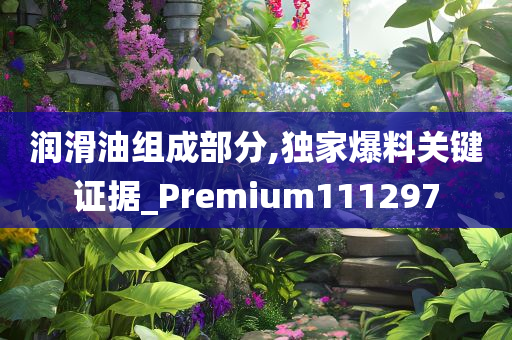 润滑油组成部分,独家爆料关键证据_Premium111297