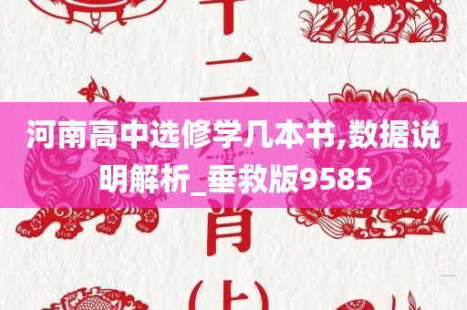 河南高中选修学几本书,数据说明解析_垂救版9585