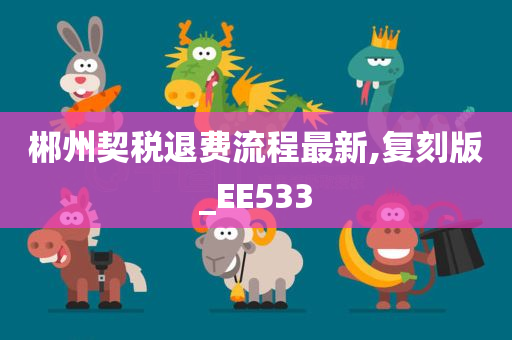 郴州契税退费流程最新,复刻版_EE533