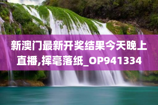 新澳门最新开奖结果今天晚上直播,挥毫落纸_OP941334