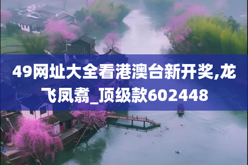 49网址大全看港澳台新开奖,龙飞凤翥_顶级款602448