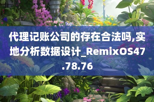 代理记账公司的存在合法吗,实地分析数据设计_RemixOS47.78.76