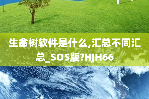 生命树软件是什么,汇总不同汇总_SOS版?HJH66