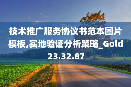 技术推广服务协议书范本图片模板,实地验证分析策略_Gold23.32.87