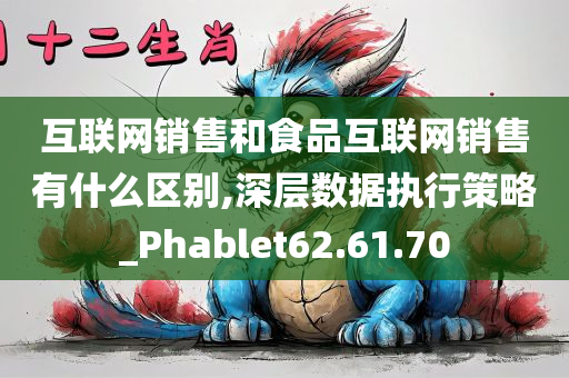 互联网销售和食品互联网销售有什么区别,深层数据执行策略_Phablet62.61.70