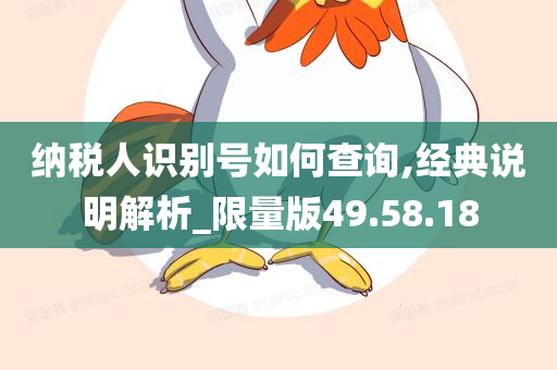 纳税人识别号如何查询,经典说明解析_限量版49.58.18