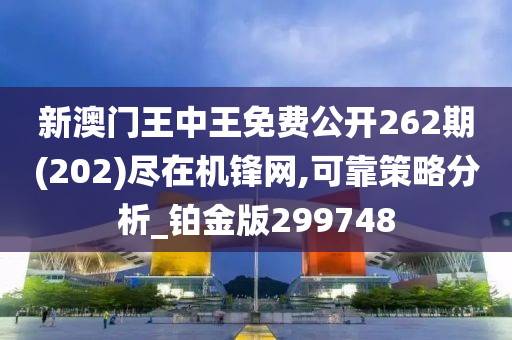 新澳门王中王免费公开262期(202)尽在机锋网,可靠策略分析_铂金版299748