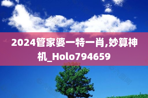 2024管家婆一特一肖,妙算神机_Holo794659