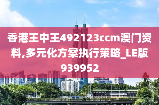 香港王中王492123ccm澳门资料,多元化方案执行策略_LE版939952