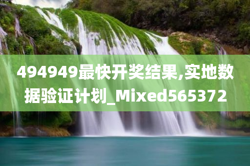 494949最快开奖结果,实地数据验证计划_Mixed565372