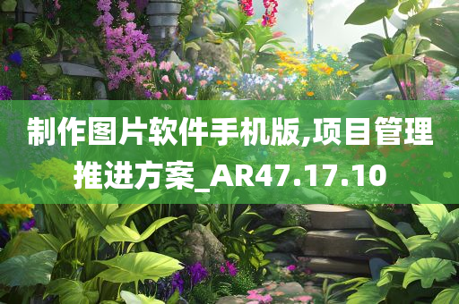 制作图片软件手机版,项目管理推进方案_AR47.17.10